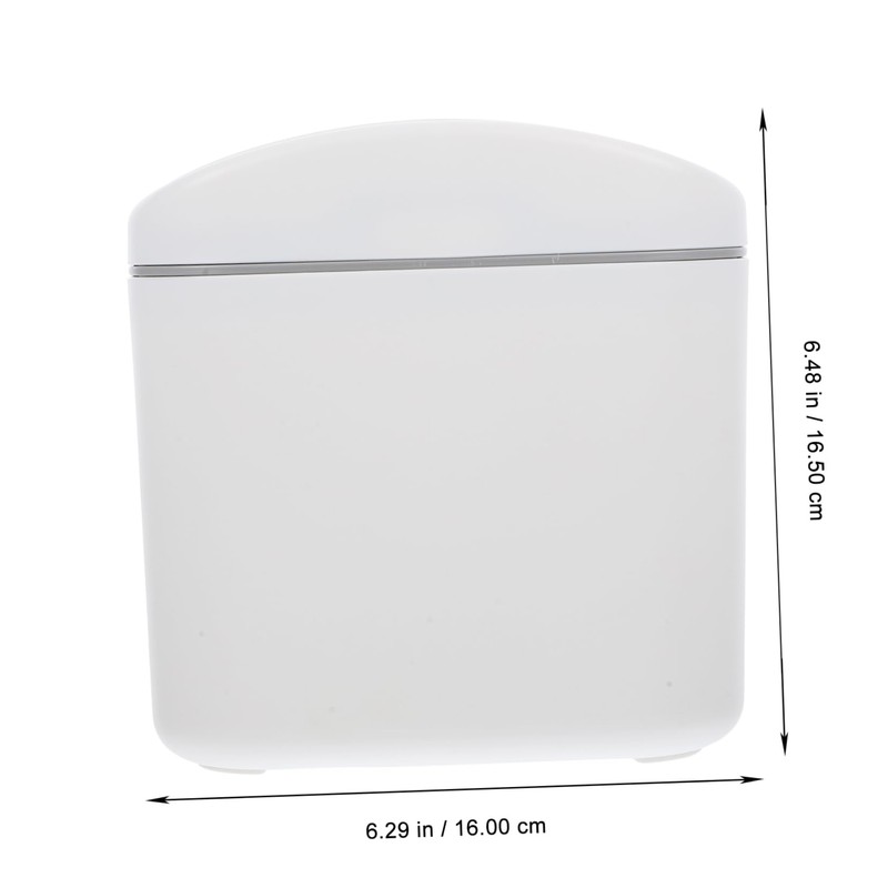 Ciieeo Light Luxury Desktop Trash Can with Lid Stylish Household