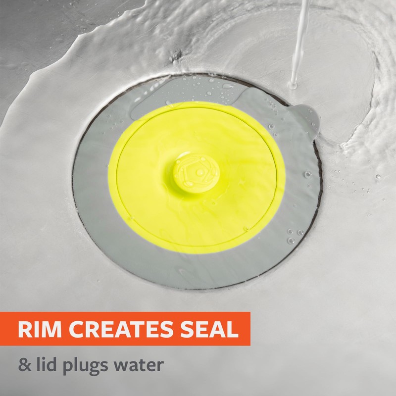 Full Circle Sinksational Sink Strainer - Stainless Steel Mesh, Prevents