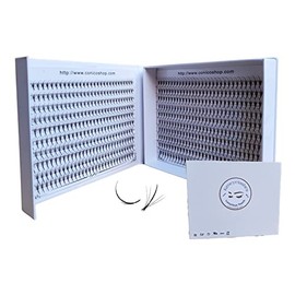 5D 600 Wispy Premade fans 0.07 Mixed Lengths 9-16mm 1000 fans Volume loose Lashes C D Curl Handmade Fan eyelash extensions Kimeyelashes promade fan (5D Wispy - Curl D)