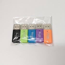 Micro SD TF Card Flash Reader USB 2.0, Memory Card Reader, microSD Card Reader for Mac Windows Linux Chrome PC Laptop (5-Pack)