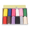 12 Pcs Bobbins Sewing Thread kit for Hand and Machine