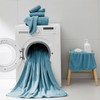18 Piece Microfiber Bath Towels Set - 6 Bath Sheets,6