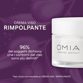 Omia Metamorphosis, Crema Viso Anti-Rughe Rimpolpante per Pelli Mature, Riduce Rughe e Linee Sottili, Migliora Elasticità e Tono, Formula Vegana, 50 ml