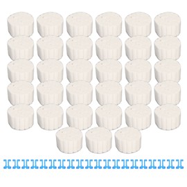 1000Pcs Dental Cotton Rolls High Absorbent Comfortable Nose Bleed Plugs with Clips for Kids Adults Nosebleed 3.8cm/1.5inch