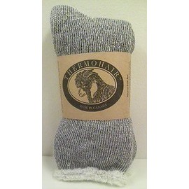 THERMOHAIR Thermo Hair Elastic No Socks Tweed Gray M (9.1 - 9.8 inches (23 - 25 cm)