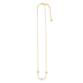 Caï 360252614V-44 Women's Necklace 925 Sterling Silver Gold-Plated 925 Sterling Silver 39 + 5 cm Shiny without Stone Yellow, Sterling Silver, None