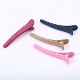 Matte pastel hair clip for securing bangs, washable basic hair clip / 매트 파스텔 집게핀 앞머리 고정 세수 베이직 헤어핀
