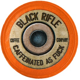 Black Rifle Coffee CAF (Medium Roast Coffee Pods, 2x Caffeine, 12 Count) Single Serve Pods, 100% Columbian Excelso Beans That Delivers Twice the Caffeine Punch of Average Coffee With a Rich, Smoky Flavor, Helps Support Veterans and First Responders