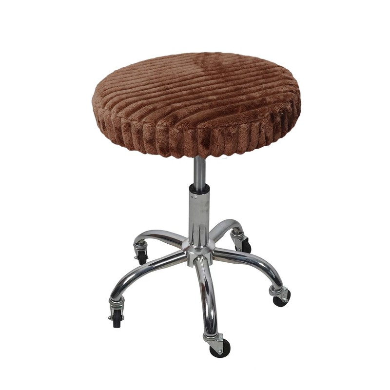 Shukii Stool Covers - 2 Pack Soft Slipcovers with Elastic