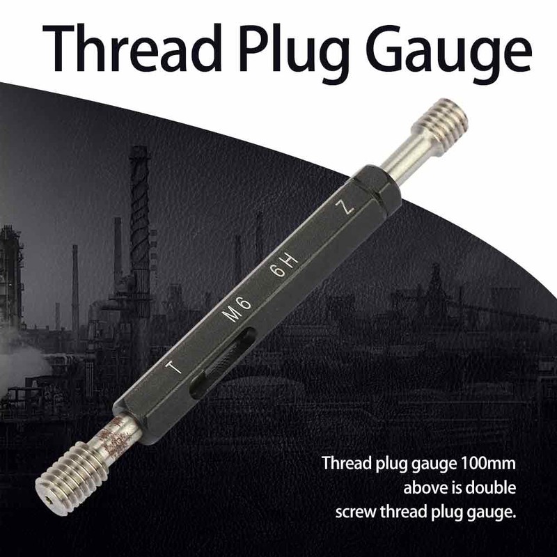 Steel Gage Thread Plug Gauge High Quality Measurement Hand Tool