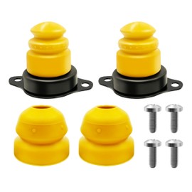 SUSUPACi M5570A 4Pcs Front and Rear Bump Stops Fit for Ford Mustang 2005-2012 Replace M-5570-A, Jounce Bumper Kit