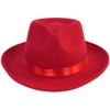 Black Wide Brim Satin Ribbon Fedora Panama Hat Rancher Hat