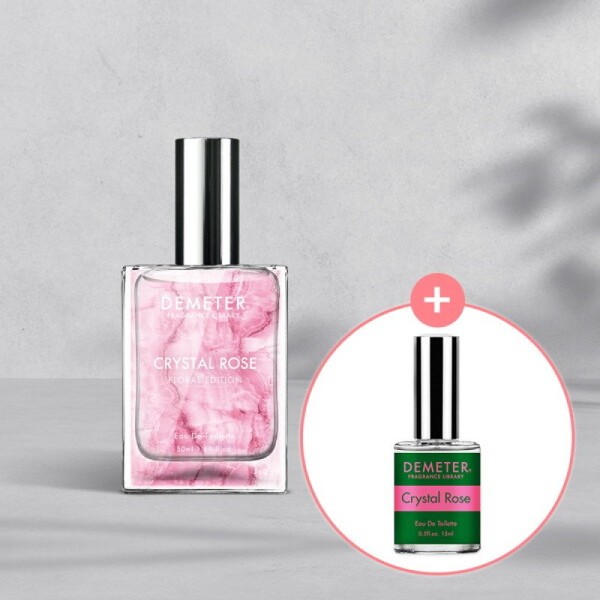Subtle rose scent Crystal Rose EDT 50ml+15ml / 은은한 로즈