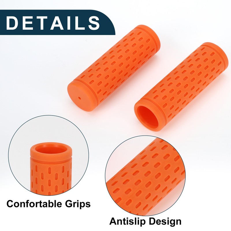 TUCKBOLD Bike Handlebar Grips Covers 90mm Long Lightweight | Bicycle
