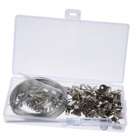 Operitacx Rahmendraht-montagesatz Für Bilderrahmen Wandmontage-kit Mit Rahmenmontageteilen Bilderdraht Aufhängen Kleiner Kunstprojekte Und Gegenstände