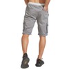 JustSun Kurze Hosen Herren Shorts Cargo Sommer Chino Shorts Männer