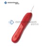 OdontoMed2011 Scalpel Knife Handle #6 RED Plastic Grip Veterinary, Dental