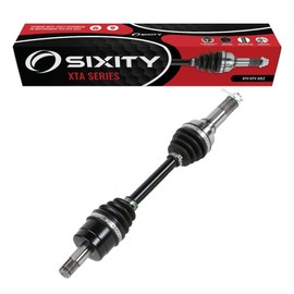 Sixity XTA Front Left Axle compatible with Yamaha YFM400A Kodiak YFM400F 4x4 2000-2002