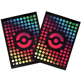 Juego de herramientas de Pokémon Trainer's Toolkit exclusivo para tarjetas (65 unidades) – Protectores de tarjeta, acabado mate arcoíris – Legal para torneos