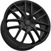 Touren TR60 Black Wheel with Matte (18 x 9. inches