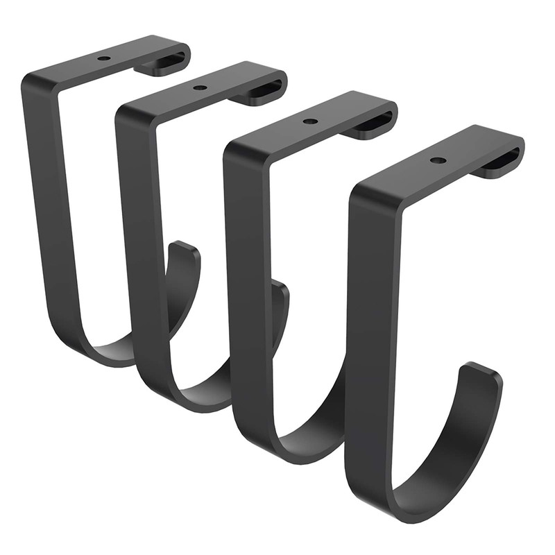 FLEXIMOUNTS 4 Pack Add On Storage Flat Hook Accessory for