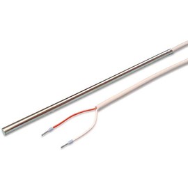 iOVEO 035HP05202.20 - NTC 10kOhm Temperature Sensor with PVC Cable (Light Grey) up to 105°C, Cable Sensor with 200 mm, 2 Metre Connection Cable