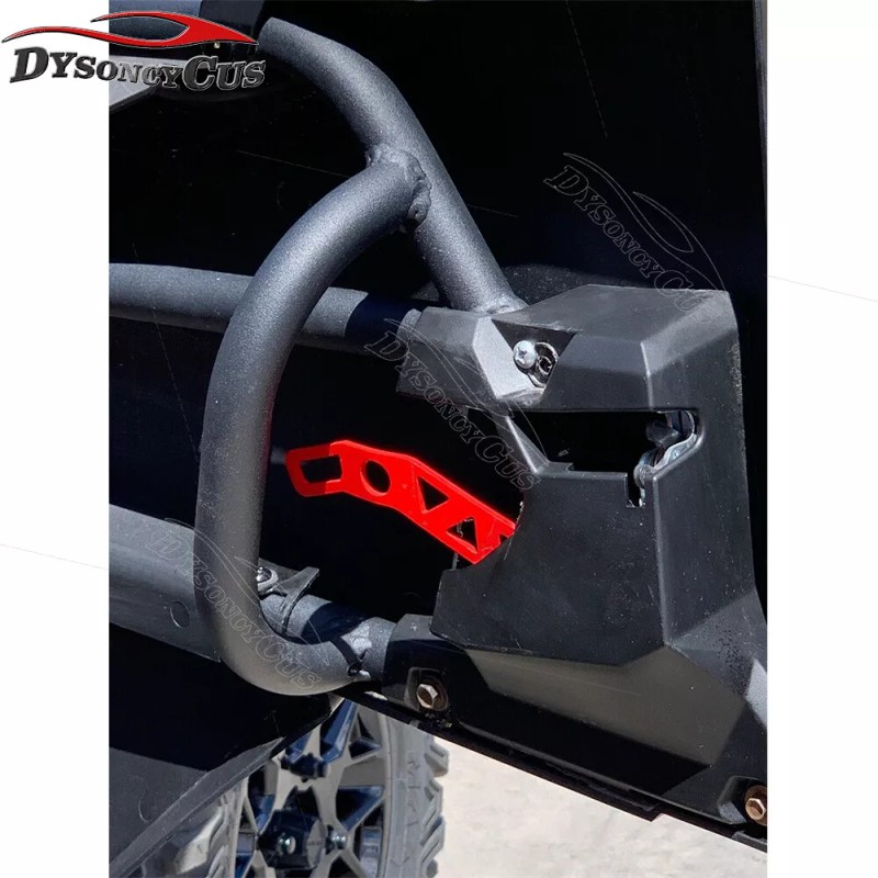 DYSO 4pcs Red Door Latches Handles Fit 2017-24 Can-Am Maverick