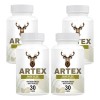Artex Max Flex | 4 Frascos | 120 Cápsulas | Fórmula Mejorada