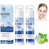 2 PCS Niacinamide Foam Whitening Toothpaste with Bamboo Charcoal,Niacinamide Whitening