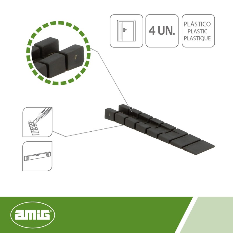 amig 23339 Mod.160 Bulldozer Wedge, Black/White