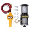 Electric Winch, 24V 2000LBS Load Capacity Electric Steel Cable ATV
