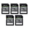 PNY 32GB Elite Class 10 U1 V10 SDHC Flash Memory