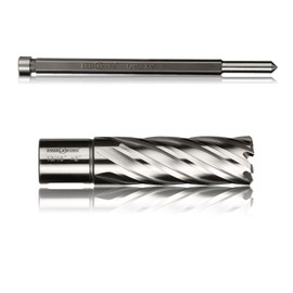 ANGELSWORD HSS Annular Cutter Diameter 13/16", Cutting Depth 2" High Speed Steel, Mag Drill Bits Kit for Magnetic Drill Press, with One 1/4"*4" Pilot Pin