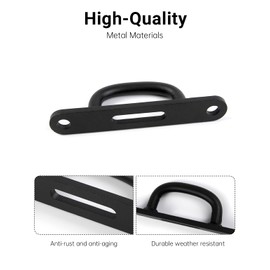 XATVXUTV UTV Tow Hook for Kawasaki Teryx KRX 1000 2020-2025 Accessories, Heavy Duty Front Rear Tow Hook, Replacement #99994-1315, 1PC