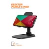 Tablet and Phone Holder Desktop Foldable Phone Stand