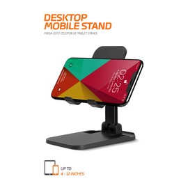 Tablet and Phone Holder Desktop Foldable Phone Stand