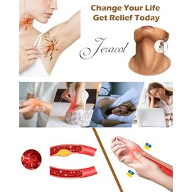 Jeracol Jeracol Lymphatic Detox Magnetic Bracelets for Women,Titanium Steel Brazaletes with Ultra Strength Magnets,Adjustable Length with Sizing Tool