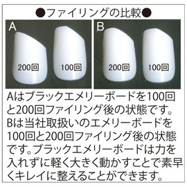 BEAUTY NAILER BEB-1 Black Emery Board