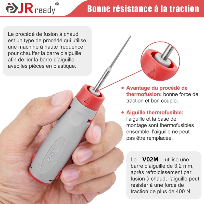 JRready JRconDRK-V02M Pin Removal Tool, Terminal Removal Tool for AMP