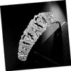 BIUDECO Stunning Crystal Bridal Crown Headband Tiara Headdress for Wedding