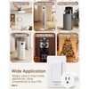 Garbage Disposal Wireless Switch Remote Control Outlet, 15A/1500W Plug-in Power,