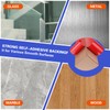 Flexible Quad Moulding, Peel and Stick, Corner Moulding Trim, Waterproof