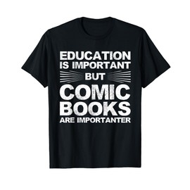Cool Comic Book Art For Men Women Comic Book Cartoon Lovers T-Shirt