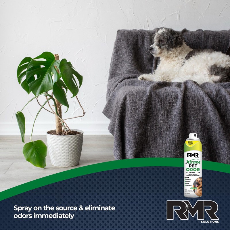 RMR Xtreme Pet Odor Eliminator Spray - Neutralize Strong Urine,