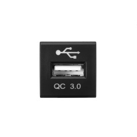 IXUANZZ USB Charger With Wiring Harness Dashboard Dash Button Switch For Toyota Camry