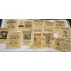 Set of 12 Reproduction Old West Wanted Reward Posters by