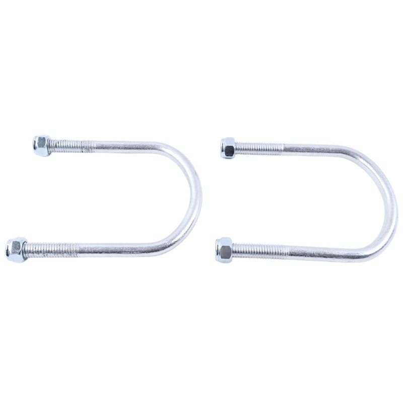 Chamixx 2X Heavy-Duty Leaf Spring U Bolts 1012180 1014902 Compatible