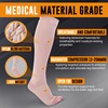 Doc Miller Open Toe Compression Socks for Tall Men and