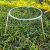 YouJiaYou Campfire Stand Steel Camping Pot Stand Stainless Steel Bonfire