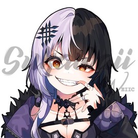 Shiori Novella Sukawaii UV Weatherproof protected sticker decal - Size: Jumbo 12" Height